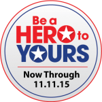 #BeAHeroToYours Badge