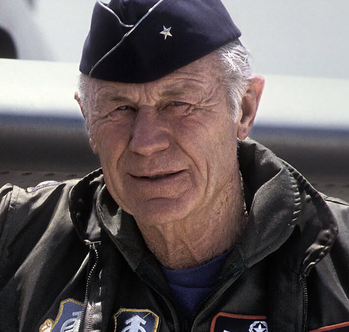 Celebrating Fighter Pilots Yeager and Anderson