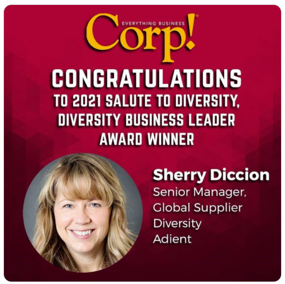 Sherry Diccion Adient Diversity NVBDC Certified