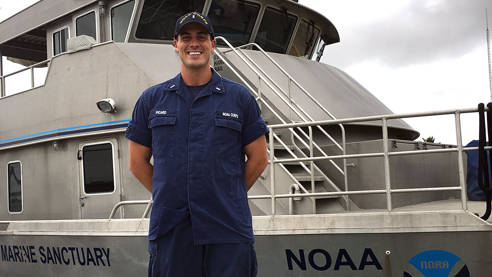 Lt Dustin Picard NOAA Corps