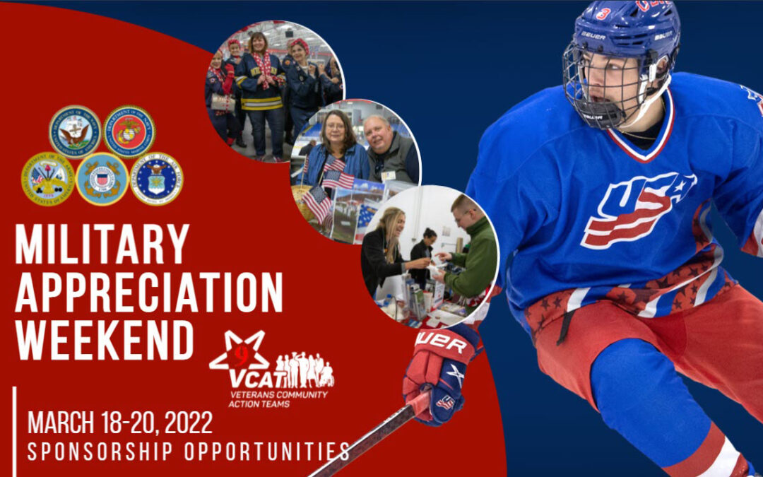 2022 Military Appreciation Weekend at USA Hockey