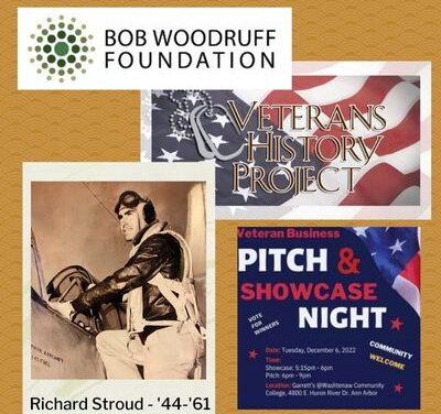 Entrepreneurs, History Project, Woodruff Foundation, Navy Pilot Stroud