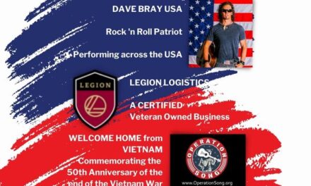 Welcome Home from Vietnam PLUS Legion Logistics and Dave Bray USA