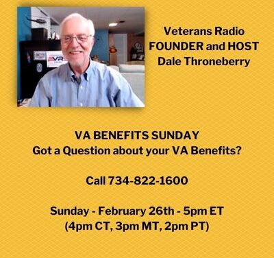 Salute Heroes & Veterans Benefits – February 2023