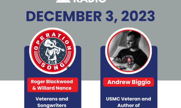 Operation Song Artists and Andrew Biggio, author of “The Rifle” – December 3, 2023