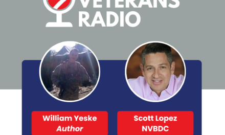 February 18, 2024: Author William Yeske and NVBDC Member Scott Lopez