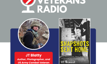 March 3, 2024: JT Blatty, US Army Combat Veteran and Photographer