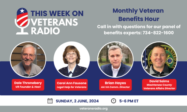 June 2, 2024: Monthly Veteran Benefits Hour