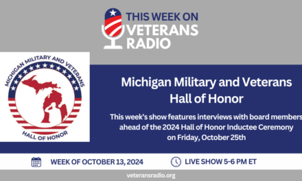 October 13, 2024: Michigan Military and Veterans Hall of Honor