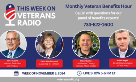 November 3, 2024: Monthly Veteran Benefits Hour