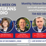 December 1, 2024: Monthly Veteran Benefits Hour