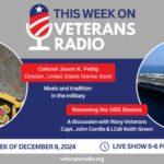 December 8, 2024: Music with Col. Jason Fettig // Renaming the USS Stennis