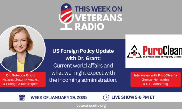 January 19, 2025: Foreign Policy with Dr. Grant // PuroClean Veterans