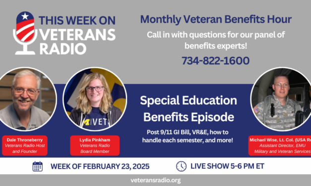 February 23, 2025: Monthly Veteran Benefits Hour – Education