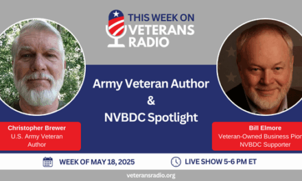 May 18, 2025: Army Veteran Author / NVBDC Spotlight