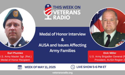 May 11, 2025: MSgt. Earl Plumlee / BG Dick Miller