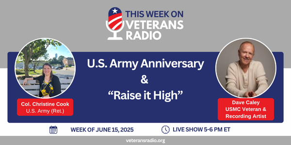 June 15, 2025: Col. Christine Cook / “Raise it High”