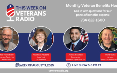 August 3, 2025: Monthly Veteran Benefits Hour