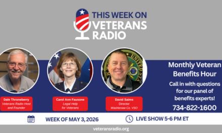 May 3, 2026: Monthly Veterans Benefits Hour