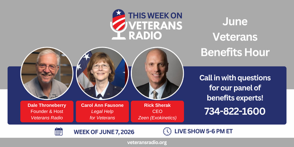 June Veterans Benefits Hour