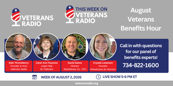 August 2026: Monthly Veterans Benefits Hour