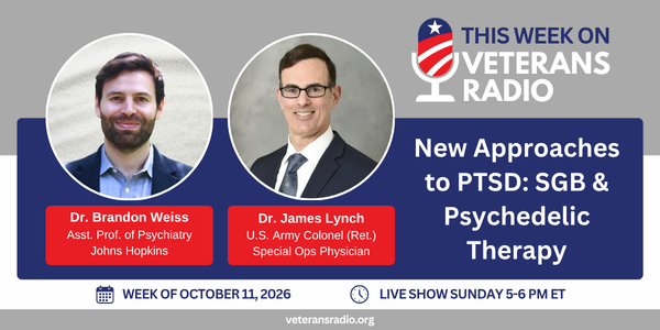 New Approaches to PTSD: SGB & Psychedelic Therapy
